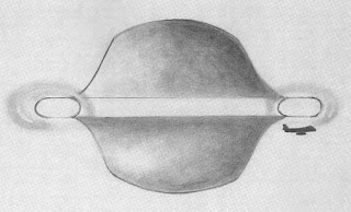Japan Airlines Flight 1628 UFO Sketch
